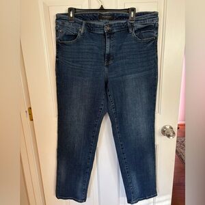 Liverpool Dark Blue Straight Leg Jeans